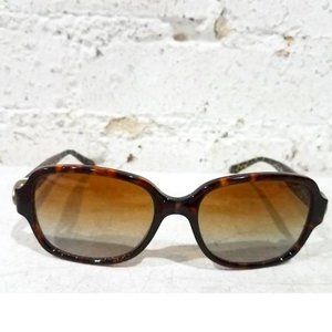 A34-Authentic EUC Coach Dark Tortoise Sunglasses